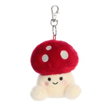 PALM PALS KEYCHAIN AMANITA MUSHROOM 4" 小蘑菇匙扣4吋